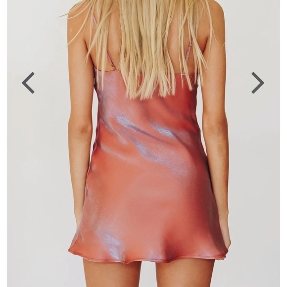 Verge Girl 90s Muse Bias Cut Mini Dress - Picture 4 of 4